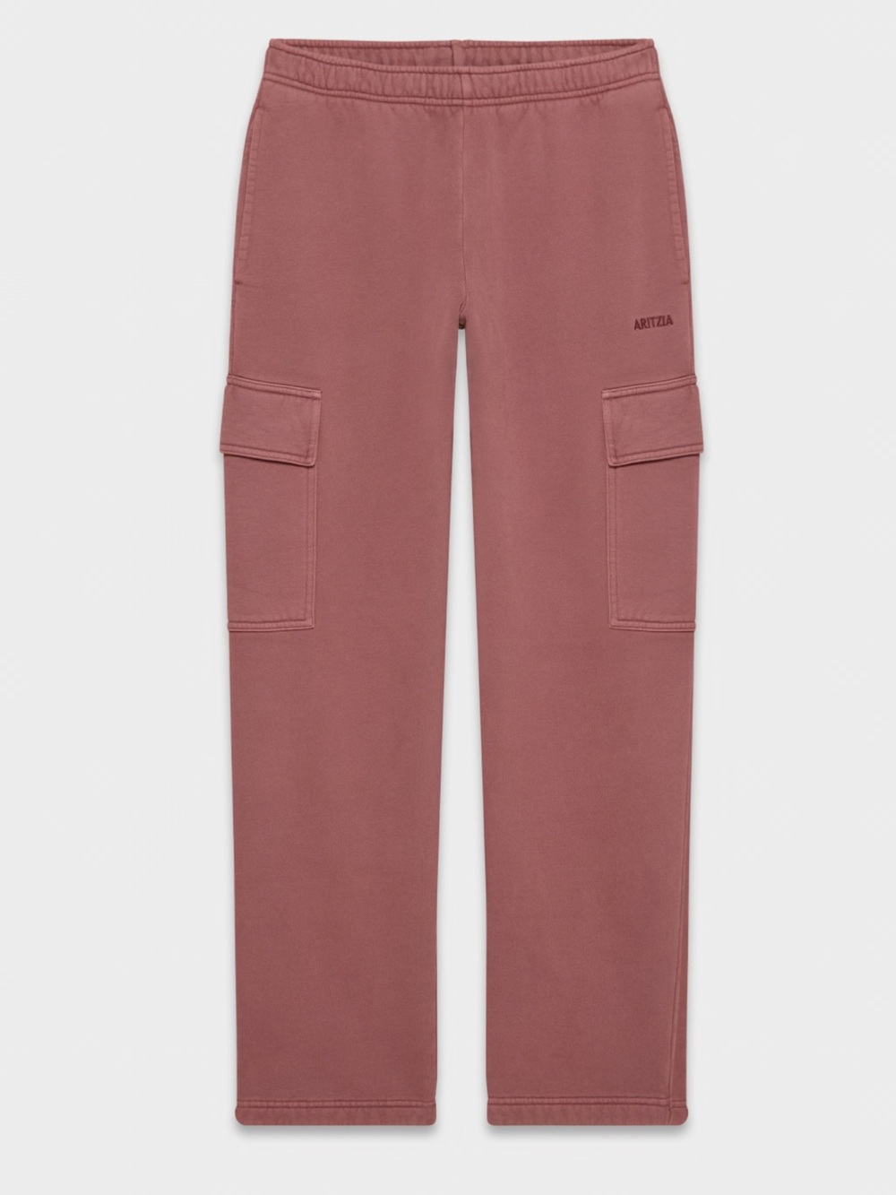 Aritzia cozy sweat fleece mega cargo pants